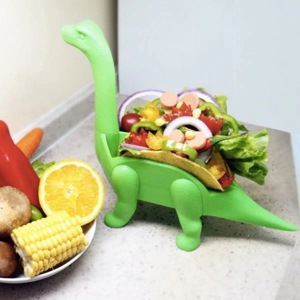 Brontosaurus Dinosaur Taco Holders taco Tuesday